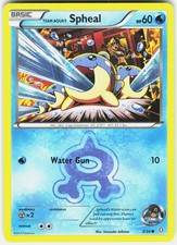 Team Aqua's Spheal Common Double Crisis 3/34 MP on eBay