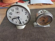 Westclox Baby Ben De Luxe Alarm Clock Wind up and One Other Parts Repair