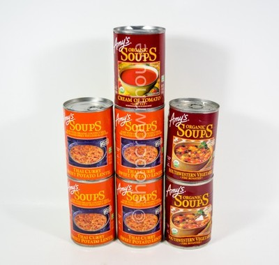7 Amy's Organic 1 TOMATO/4 THAI CURRY SWEET POTATO /2 SW VEGETABLE Soup 06/2027
