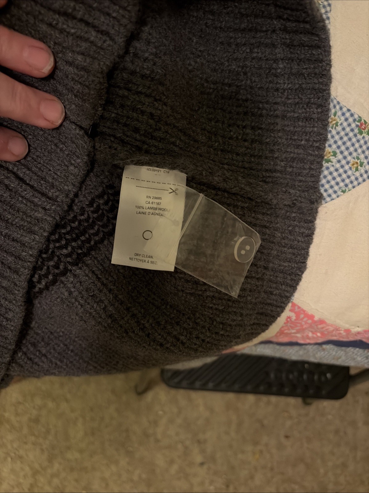 Pendleton Westerly Gray Wool Cardigan Sweater Men… - image 10