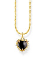 Thomas Sabo KE2297-995-11-L45V Vergoldete Kette Mit Heart Romance AnhäNger Damen