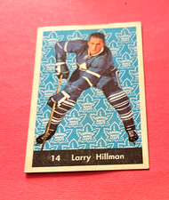 1961 - 62 Parkhurst #14 Larry Hillman Toronto Maple Leafs EX