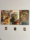 Nintendo Switch Game Lot 3 | Yu-Gi-Oh Early Days| DBFighterz | DB Xenoverse 2 |