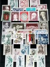 LOT AUTRICHE TIMBRES ANNEE COMPLETE 1970 NEUF ** MNH 99m238