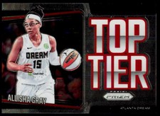 2025 Panini Prizm WNBA Allisha Gray 1 Top Tier Atlanta Dream