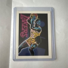 1991-92 NBA Hoops James Worthy #515 Los Angeles Lakers Illustrated NBA Card