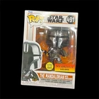 Funko Pop! Star Wars The Mandalorian with Dark Saber (Box Warehouse Exclusive)