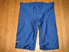 Traje de baño SPEEDO JAMMER talla 32 nailon spandex traje de baño azul marino