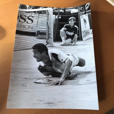 YANNICK NOAH - Original Pressefoto 18x24cm