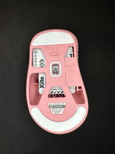 Pulsar Xlite V2 Size 1 Wireless Mouse Pink w/ Accessories & Box DEFECTIVE SCROLL - 第 5/11 張圖片