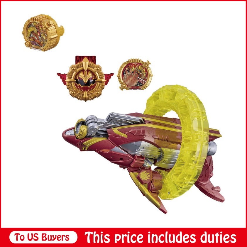 Gozyu Wolf Wild Power Up Set Orca Booster 5050 Sentai ring Wild