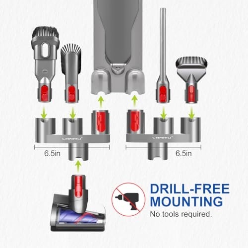 Accessory Holder for Dyson V15 V12 V11 V10 V8 V7 Cordless Vacuum