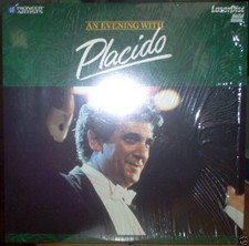 AN EVENING WITH PLACIDO domingo laserdisc LD