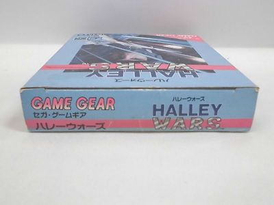 GAME GEAR -- HALLEY WARS -- Boxed. SEGA JAPAN GAME. Work fully