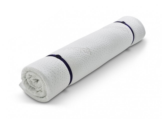 Duvalay 190 x 130 cm Compact Gold Foam Mattress Topper for VW Campervan Bed