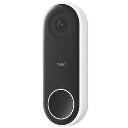 Google Nest Hello Video Doorbell White/Black (A0077) for sale
