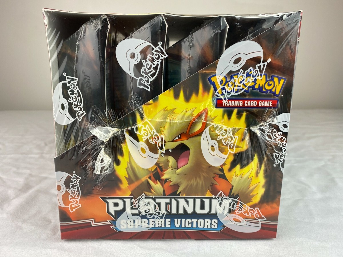platinum supreme victors booster box Supreme Victors (Platinum) Sealed Booster Pack