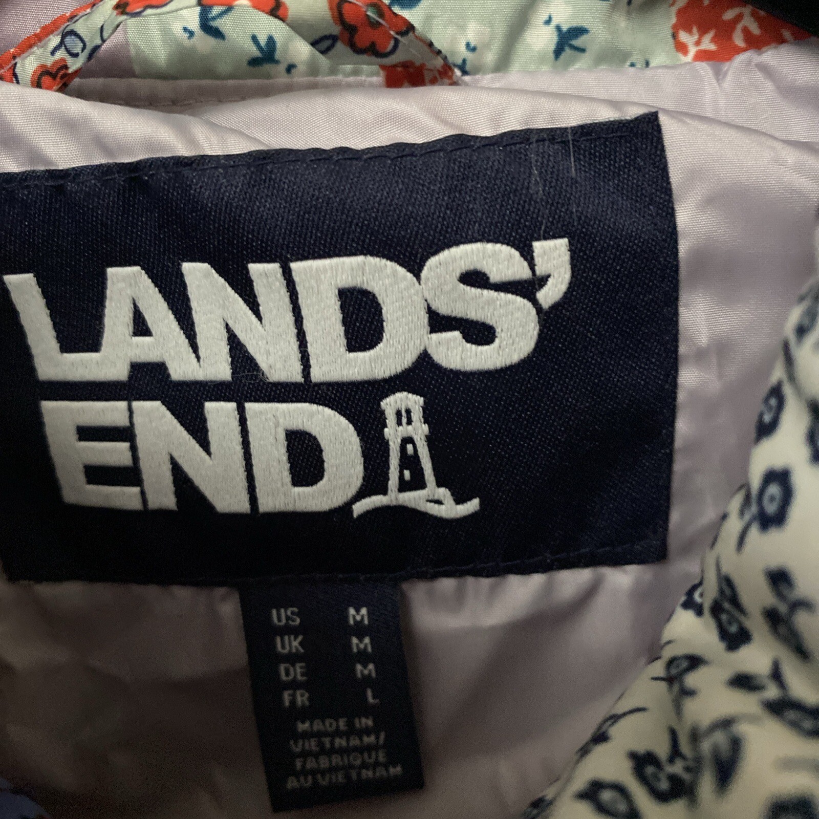 LADIES LANDS END PADDED JACKET. Size 14 eBay