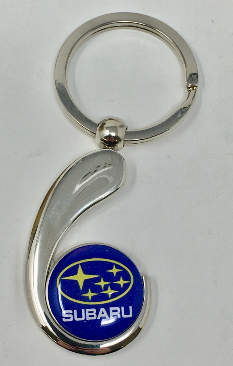 Subaru Logo KeyTag Keyring Key Chain Outback Foreseter Legacy Wrx Sti  Impreza