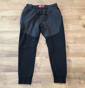 fleece sportswear sz jogger nike pants tech grey mens dark