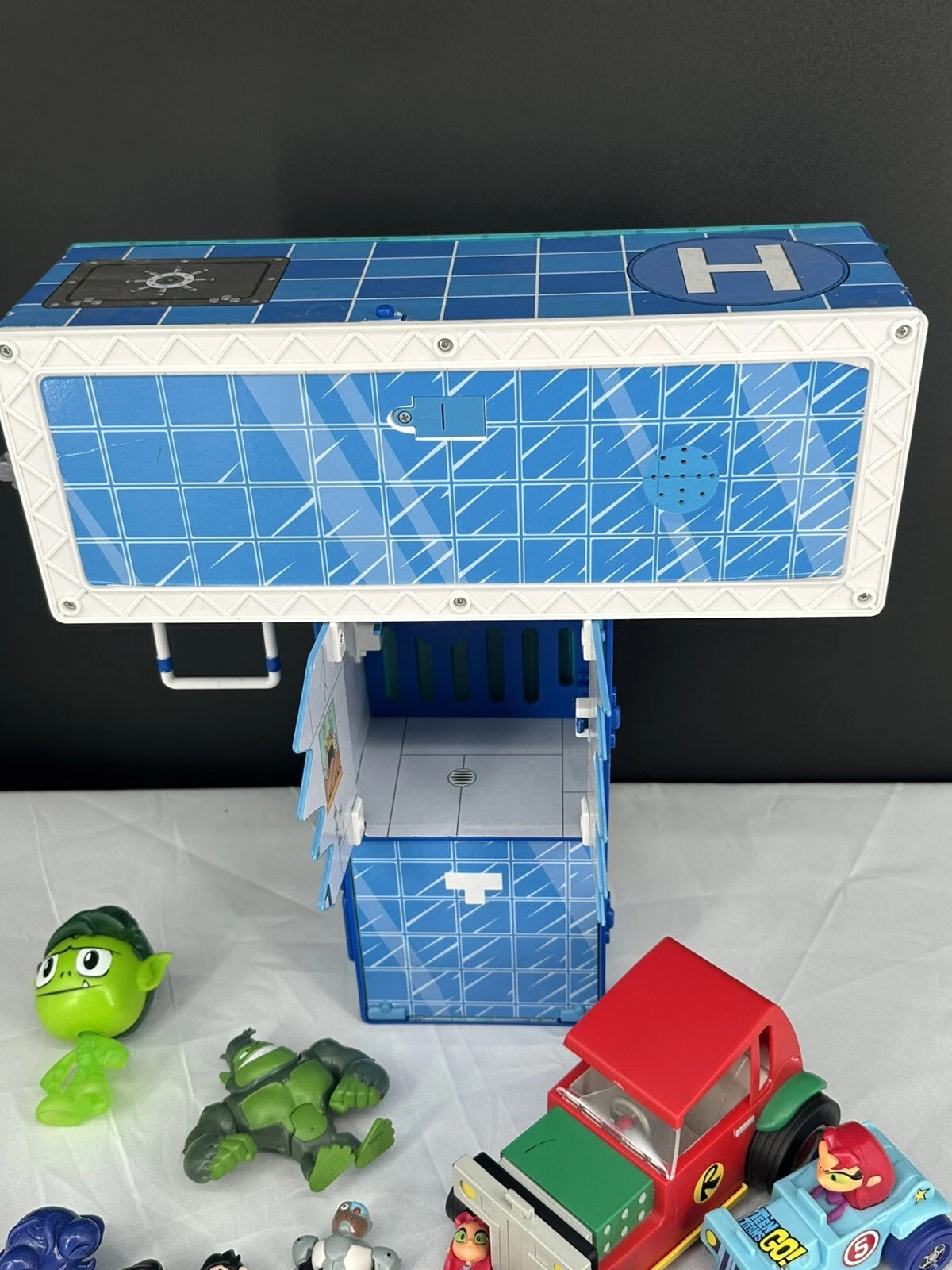  estojo de transporte bonecos acessórios carro t-tower playset 