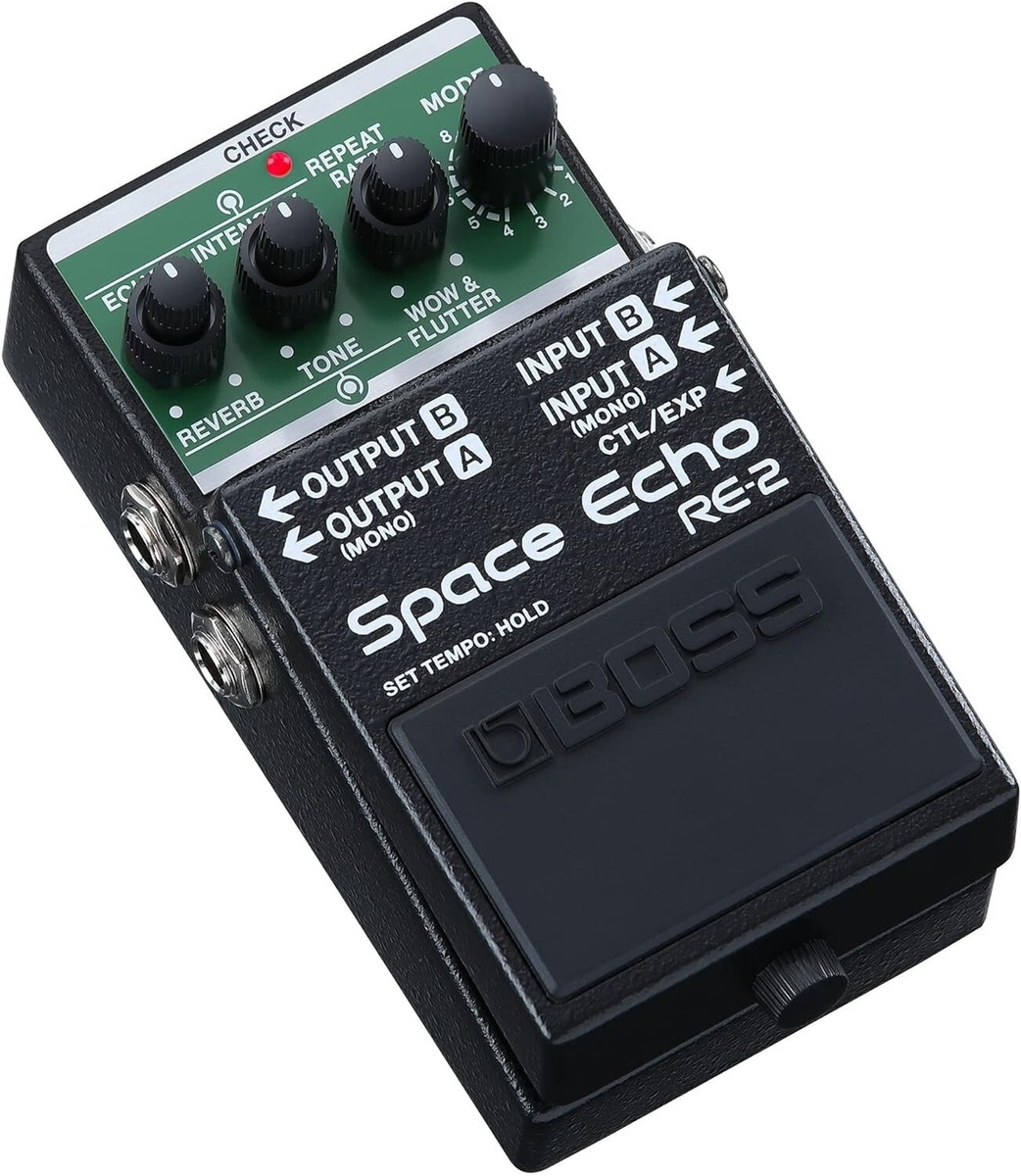 ギター BOSS RE-2 Boss RE-2 Space Echo Delay and Reverb Guitar Effects Pedal