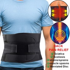Ergonomic Umbilical Hernia Belt Abdominal Pull Compression Lumbar Back Support