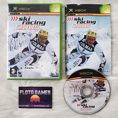 Jeu SKI RACING 2005 Pour Xbox - Vendeur Pro - Testé Et Nettoyé - Très Bon État