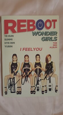 Wonder Girls - REBOOT (3rd album) *AUTOGRAPHED* RARE | eBay