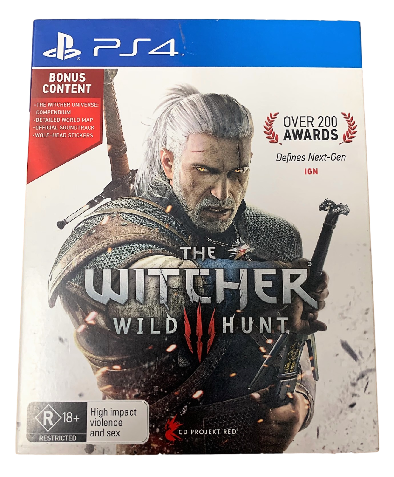 The Witcher 3 WILD HUNT - PS4 w/ Bonus Content. Walmart Exclusive 