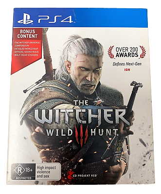 The Witcher 3 Wild Hunt Sony PS4 - Bonus Content