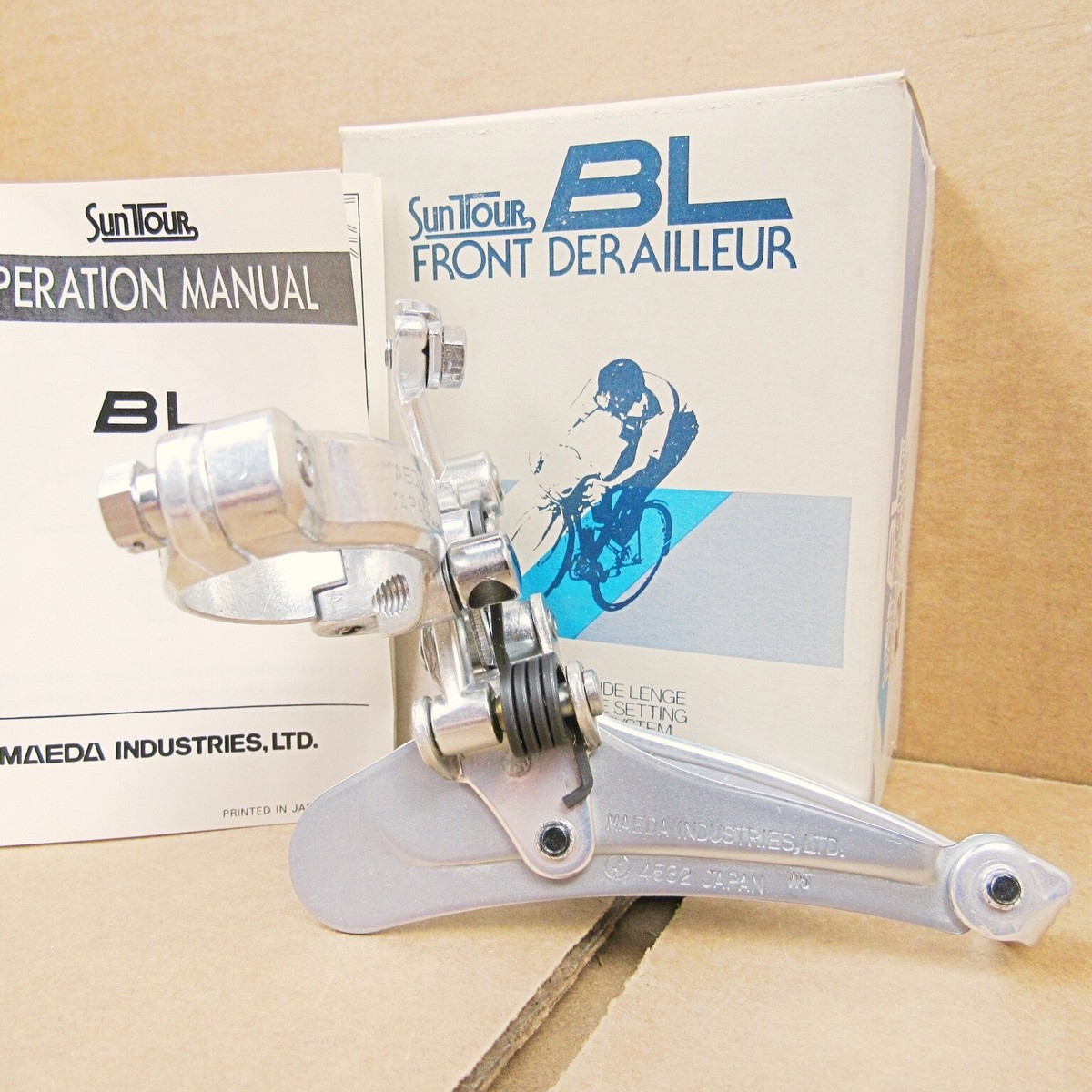 Dérailleur Avant Vintage Suntour BL Ligne Bleue 28,6 Pince