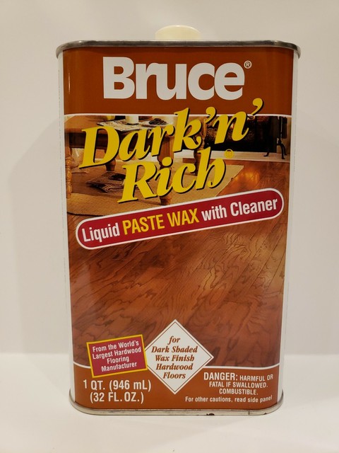 bruce lite n natural liquid paste wax