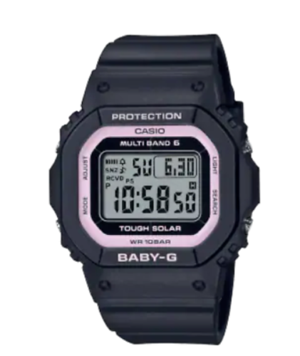 CASIO BABY-G BGD-5650-1BJF Black Chronograph Quartz Digital Women