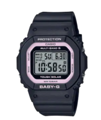 CASIO BABY-G BGD-5650-1BJF Black Chronograph Quartz Digital Women