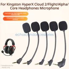 Replacement Microphone for Kingston HyperX Cloud II III/Flight S/Alpha/Core/Mix