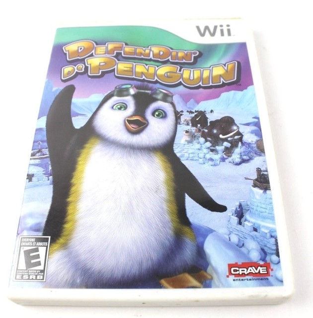 WII Defendin' De Penguin Video Game Rated E Everyone Crave eBay