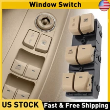 Beige Master Door Window Power Switch 93570-3X000 For Hyundai Elantra 2011-2015