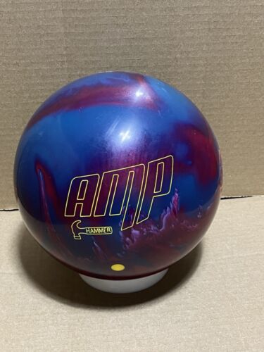 Hammer Amp 14 lb Bowling Ball New in Original Box Made in the USA - Picture 1 of 6