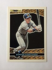 1993 Topps Edgar Martinez Black Gold #37 Seattle Mariners