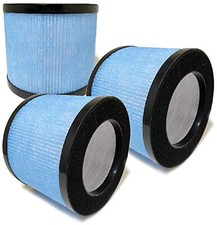 Nispira True HEPA Filter for Mike Air Purifier c102 ibuki MA-18 3pk