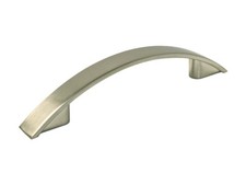 Satin Nickel Brushed Nickel 3 3/4" Kitchen  Bathroom Cabinet drawer Pull 96MM