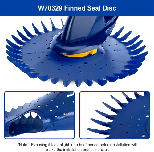 For Zodiac Baracuda Pool Cleaner Kit: 2 x Diaphragm - 1 x Skirt/Disc - 1 x Foot - Picture 6 of 14