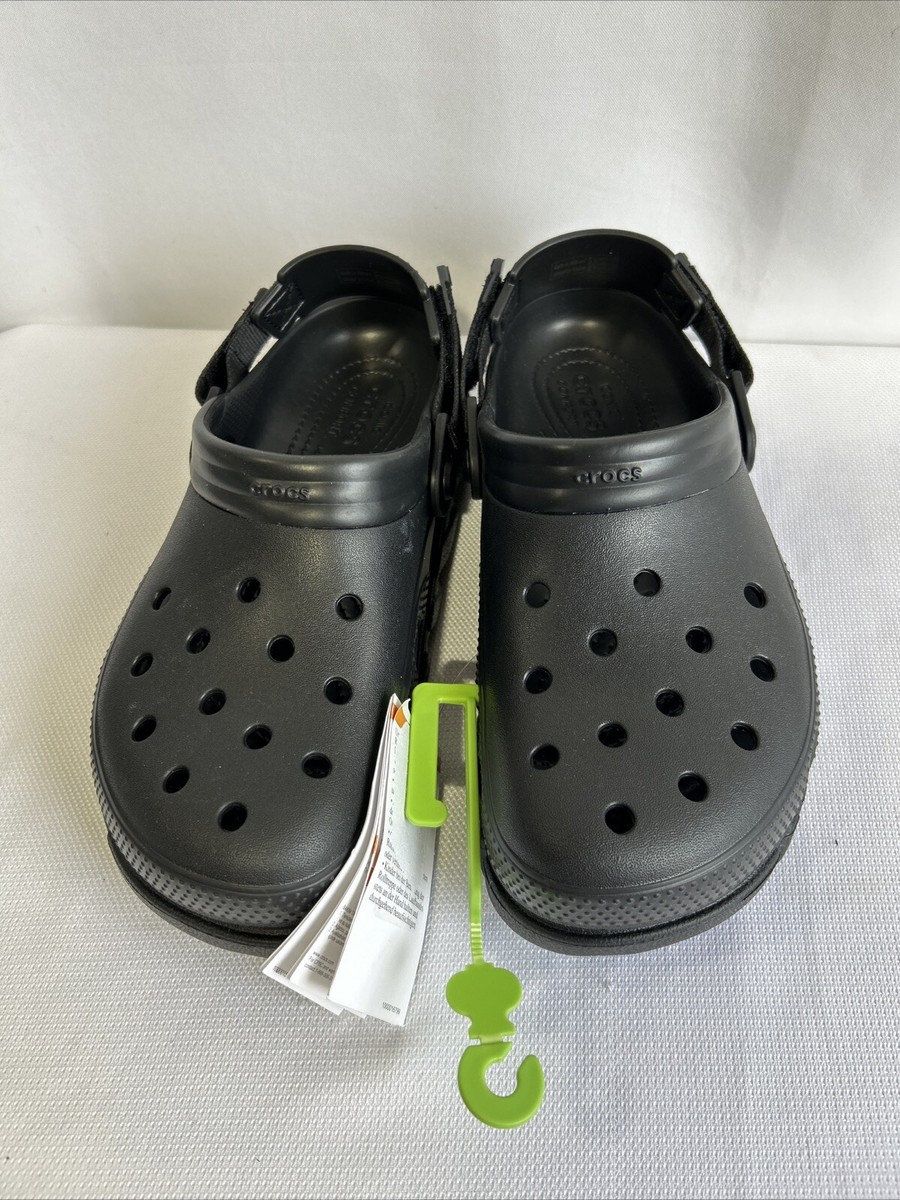 靴・ブーツ・サンダルその他 Crocs Duet Max 2 Clog Adult Sandal Black 208776-001 Crocs Unisex Duet Max II Clog Black M10/W12 208776-001 | eBay