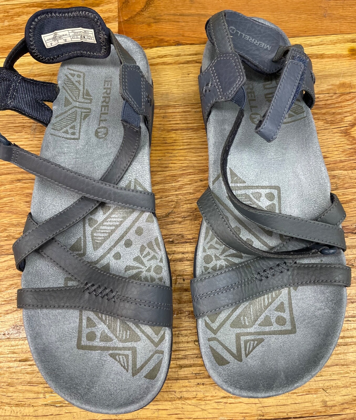 Merrell Sandali J98772 Ardesia Donna Taglia 9 Grigio