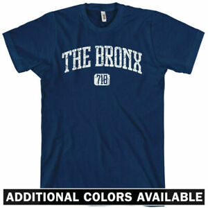 THE BRONX T-shirt - Area Code 718 - New York NYC XS-4XL | eBay