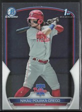 2023 Bowman Nikau Pouaka-Grego BCP-89 1st Chrome | Philadelphia Phillies