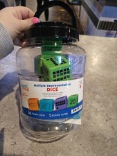 hand2mind Large Foam Math Multiple Representation Dice