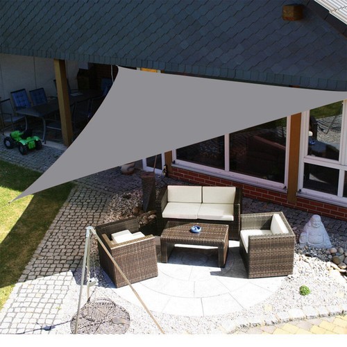 Waterproof Shade Sail Patio Awning Outdoor Garden Pool Sun Canopy Shelter Cover - Picture 36 of 606