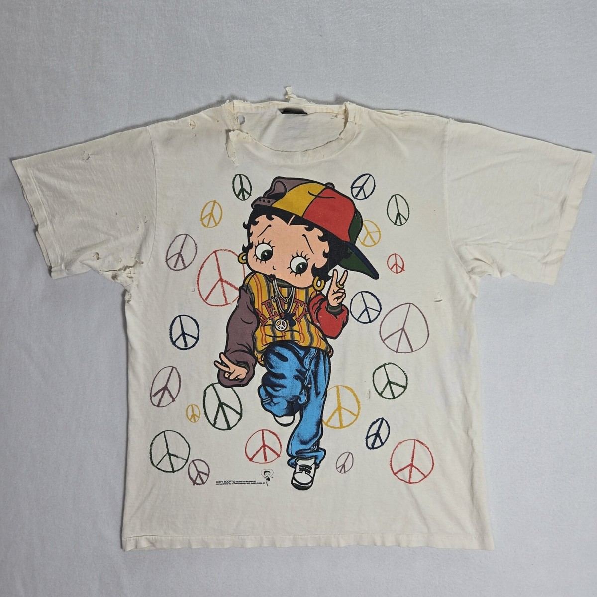 トップス vintage 1998 Babe t shirt XL and cap vintage 1998 Babe t shirt XL and cap